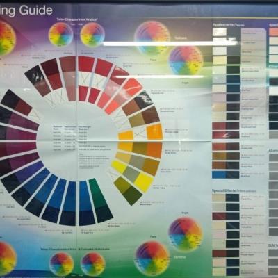 Hướng dẫn sử dụng màu gốc 2K Solid -Camay-Metalic PPG